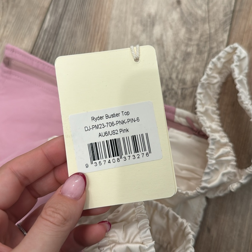 NWT Peppermayo Exclusive - Ryder Bustier Top - Pink - Picture 3 of 7